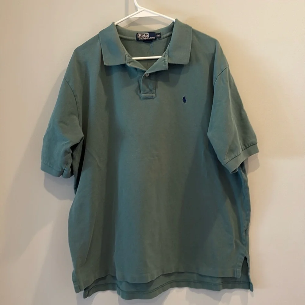 Polo Ralph Lauren - men’s green short sleeve Polo Shirt. Size XXL